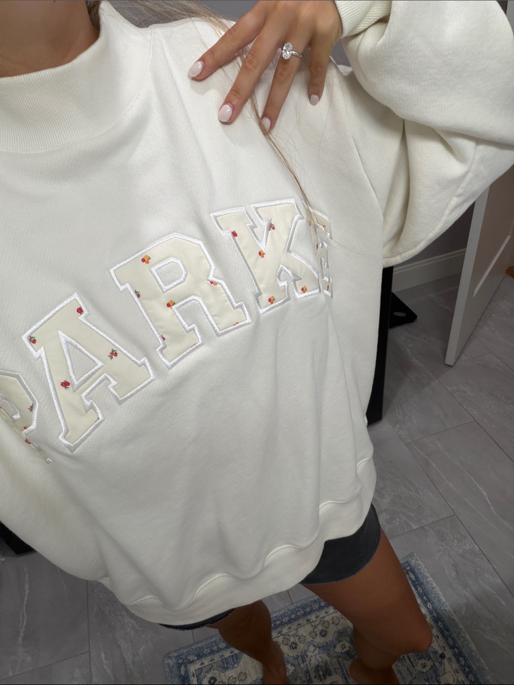 Parke Ivory Maggie x Emma 2026. Size L/XL NWOT